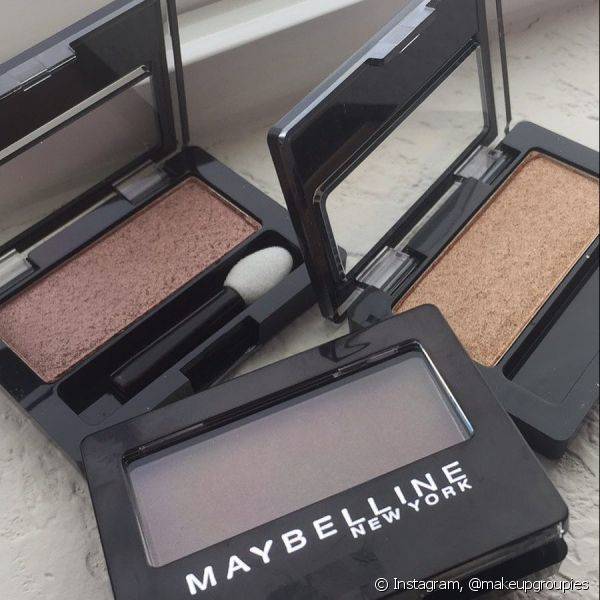 6 cores das sombras Expert Wear Mono, de Maybelline NY, chegaram ao Brasil (Foto: Instagram @makeupgroupies)